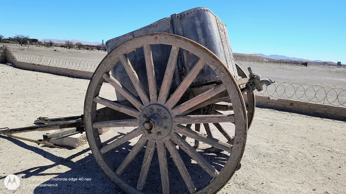 Antico carro conservato a Humberstone Antico carro conservato a Humberstone