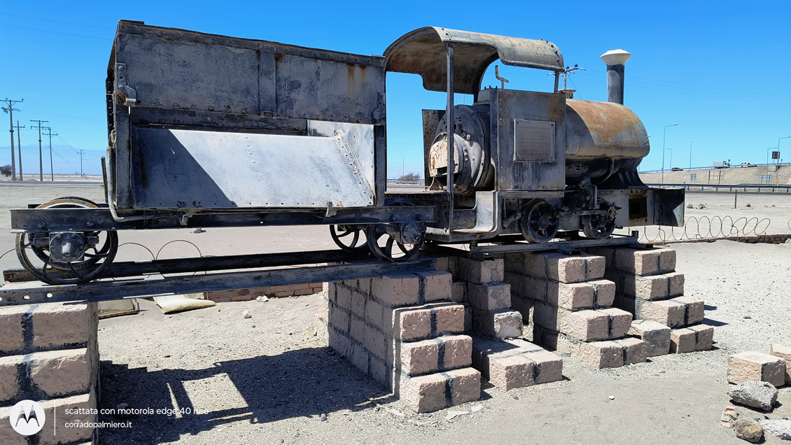 Locomotiva mineraria conservata a Humberstone Locomotiva mineraria conservata a Humberstone