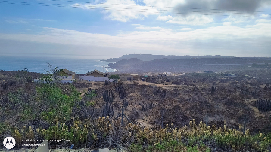 Paesaggio costiero tra La Serena e Coquimbo