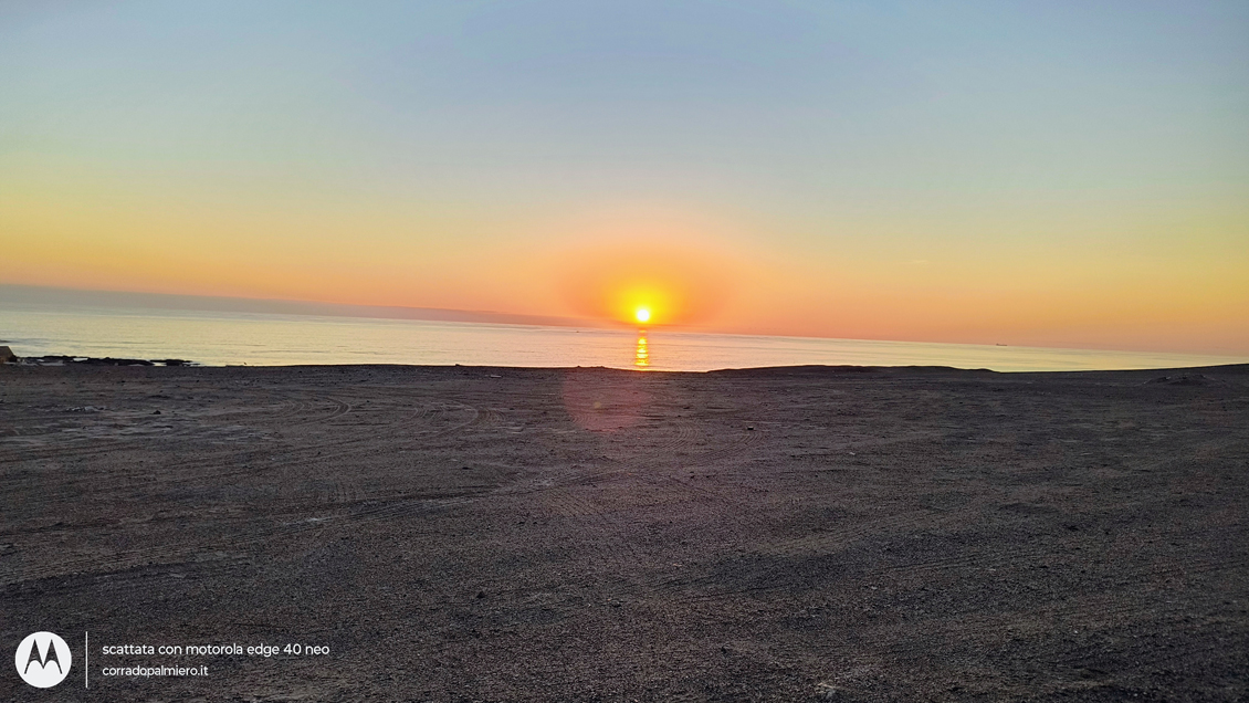Paesaggio costiero lungo la Ruta 1