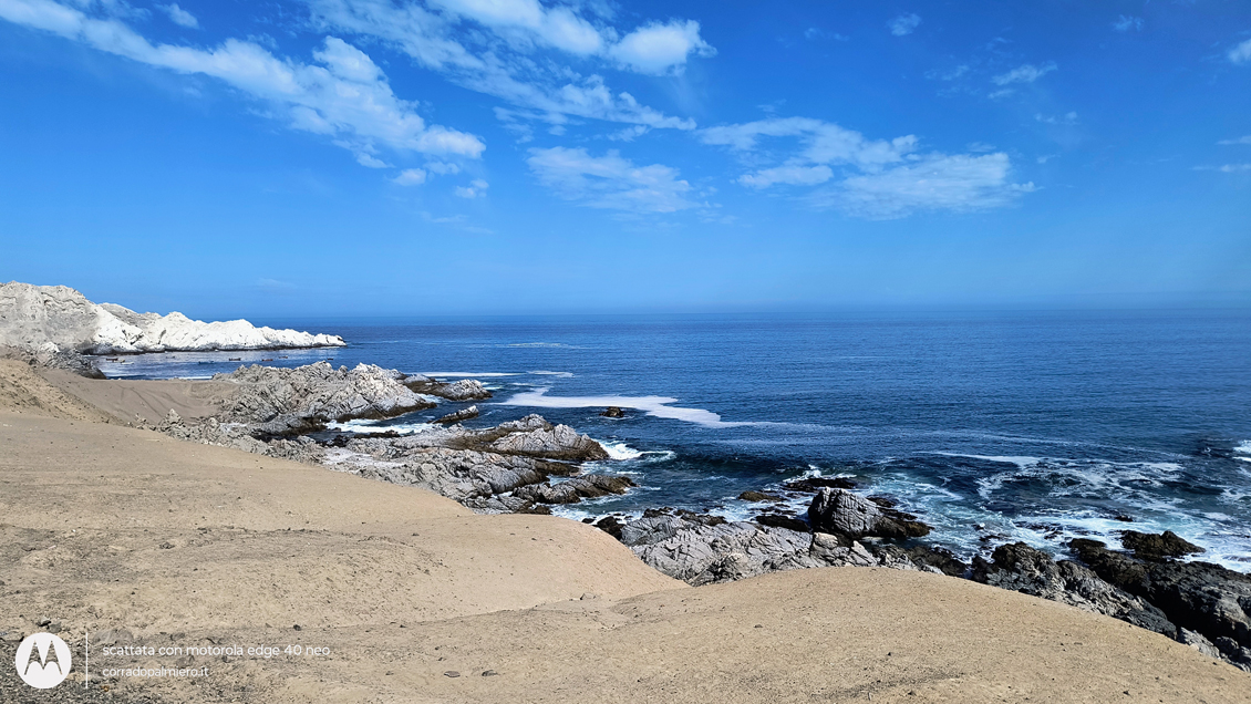 La costa del Pacifico tra deserto e montagne