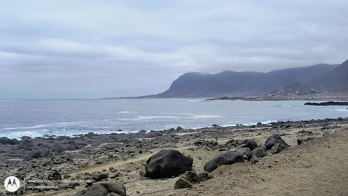 La costa del Pacifico durante la Tappa 18
