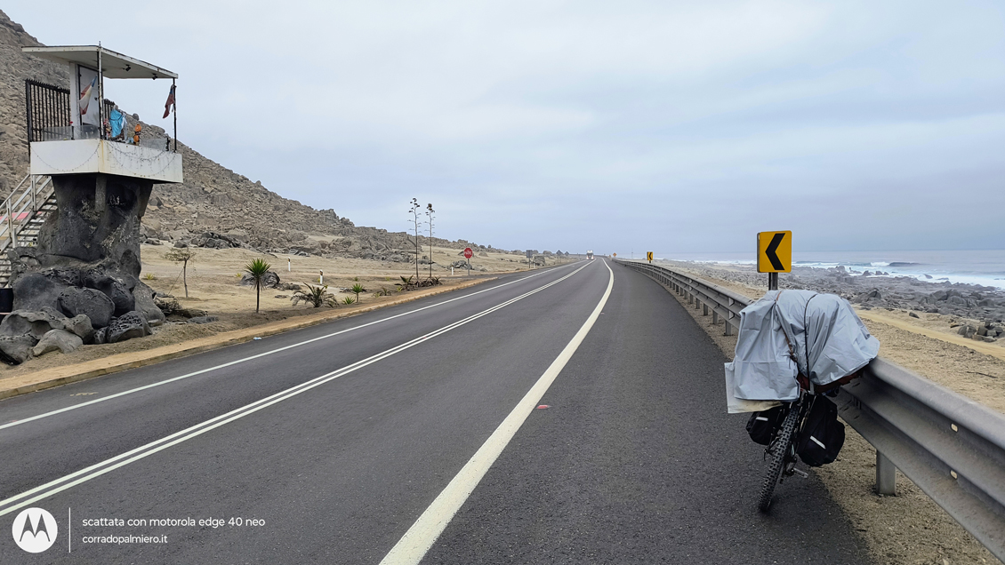 La Ruta 5 lungo la costa durante la Tappa 18